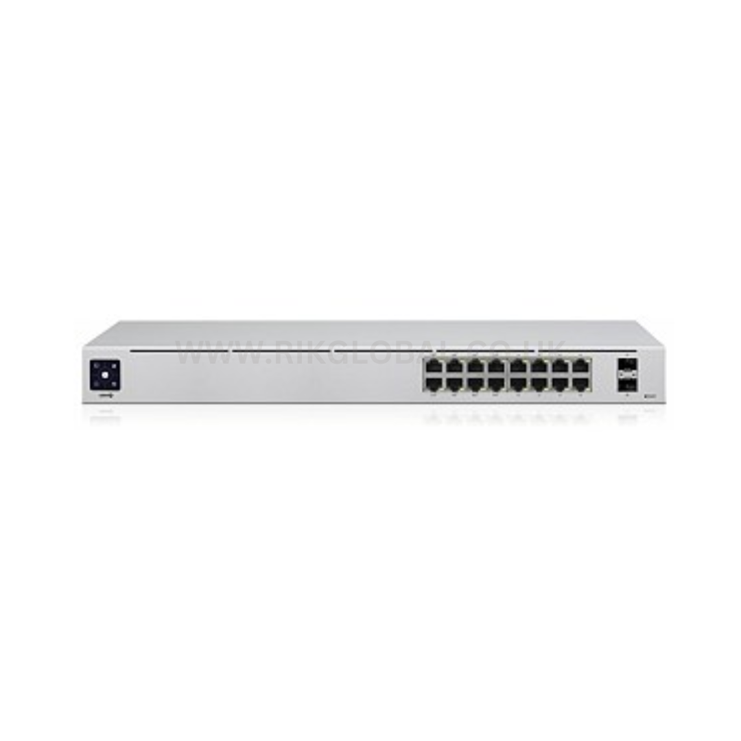 Ubiquiti Networks UniFi 16-Port PoE Managed L2/L3 Gigabit Ethernet (10/100/1000) Silver 1U Power over Ethernet (PoE)