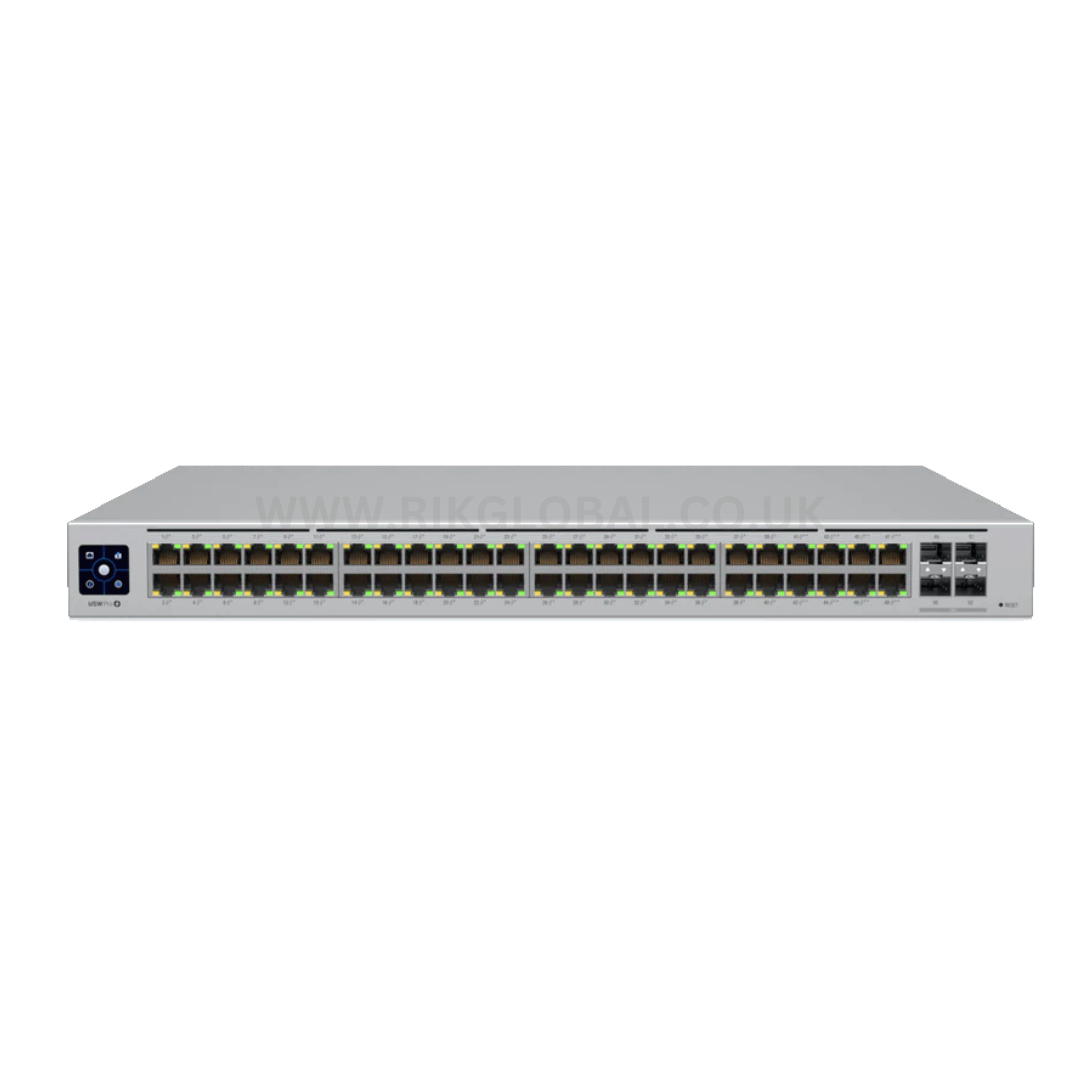 Ubiquiti Networks UniFi Pro 48-Port PoE Managed L2/L3 Gigabit Ethernet (10/100/1000) Silver 1U Power over Ethernet (PoE)
