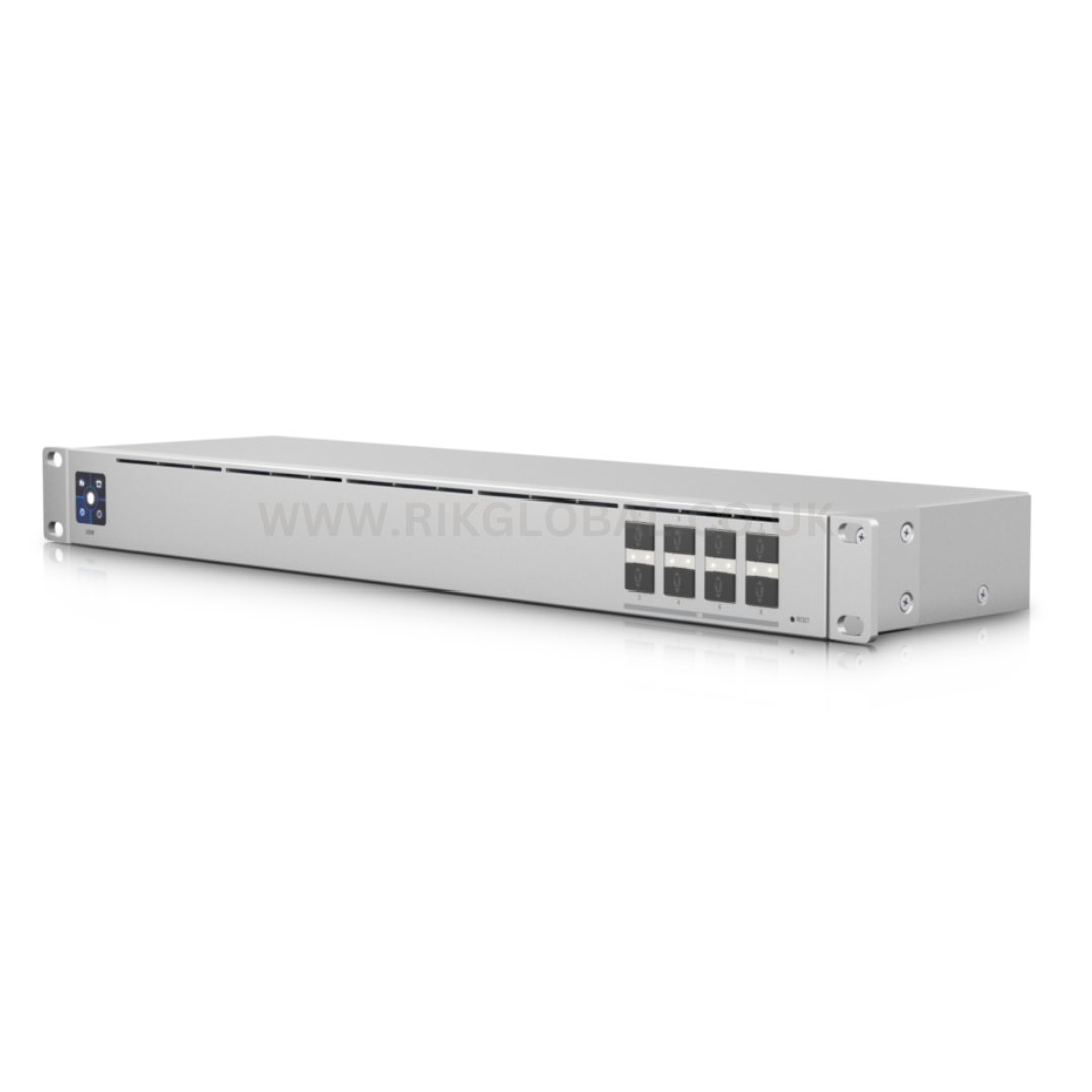 UniFi Aggregation Switch is a managed Layer 2 switch with eight 10G SFP+ ports. Featuring a compact 4.7 depth and fanless design it supports high-bandwidth links to provide link aggregation for higher capacity and increased availability.