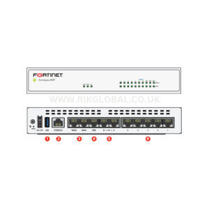 Fortinet 10 x GE RJ45 ports including 7 x Internal - FG-60F