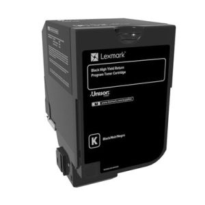 Lexmark 74C2HK0 Toner-kit black return program
