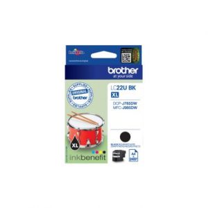 Brother LC-22UBK Ink cartridge black XL