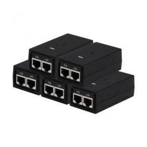 Ubiquiti 5-Pack 24V 12W POE Power Adaptor