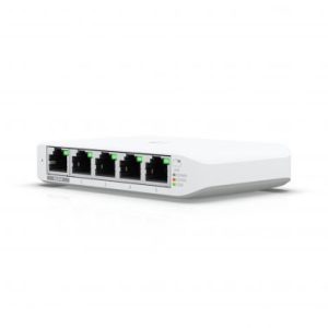 Ubiquiti Networks UniFi USW Flex Mini Managed Gigabit Ethernet (10/100/1000) Power over Ethernet (PoE) White (uk psu)