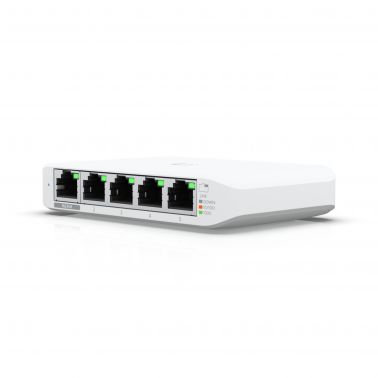 Ubiquiti Networks UniFi USW Flex Mini Managed Gigabit Ethernet (10/100/1000) Power over Ethernet (PoE) White (uk psu)
