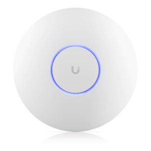 Ubiquiti Ceiling-mounted WiFi 7 AP with 8 spatial streams  6 GHz support  and a dedicated spectral scanning engine for interference-free WiFi in demanding  large-scale environments.